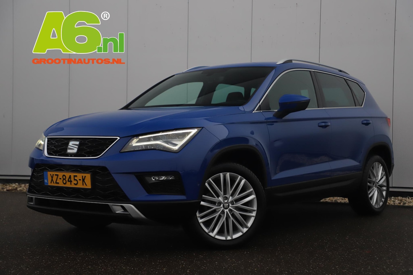 Seat Ateca - 1.5 TSI Xcellence Business Intense 150PK Half Leder Full LED Keyless 18 inch Navigatie Cam - AutoWereld.nl