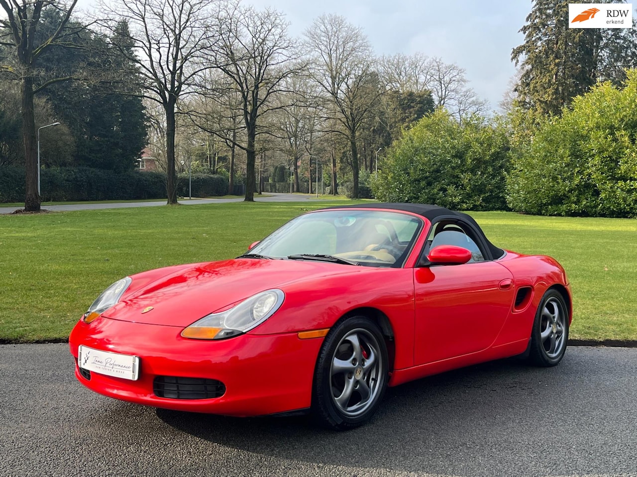 Porsche Boxster - 986 2.5L Indischrot Cabrio Tiptronic - AutoWereld.nl