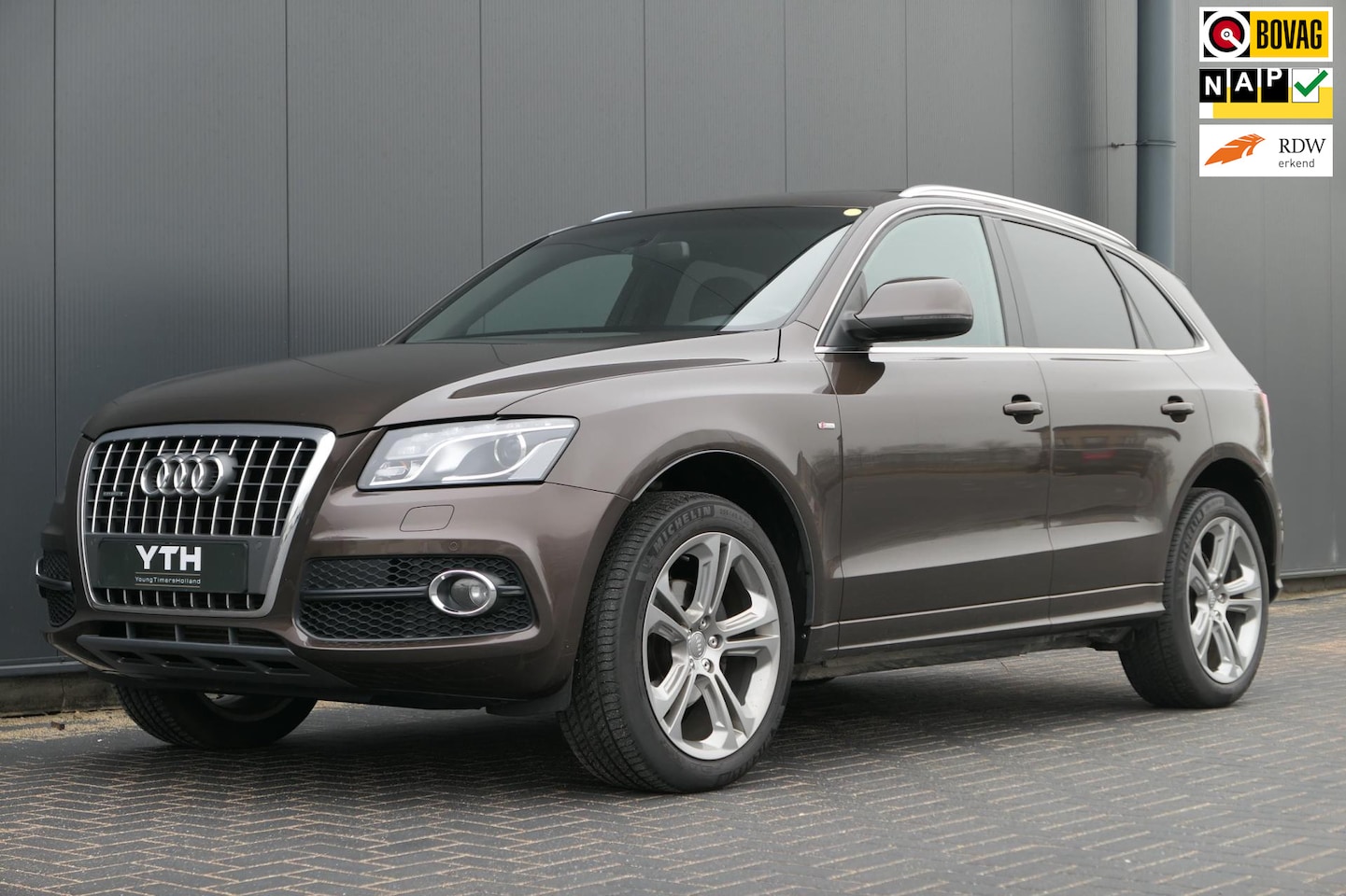 Audi Q5 - 2.0 TFSI quattro Pro Line S S-line Pano Cruise Leder Trekhaak - AutoWereld.nl