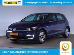 Volkswagen e-Golf - e-Golf 36 KWh [ Apple Carplay Adaptive Cruise Led Verlichting Virtual Dashboard Camera]