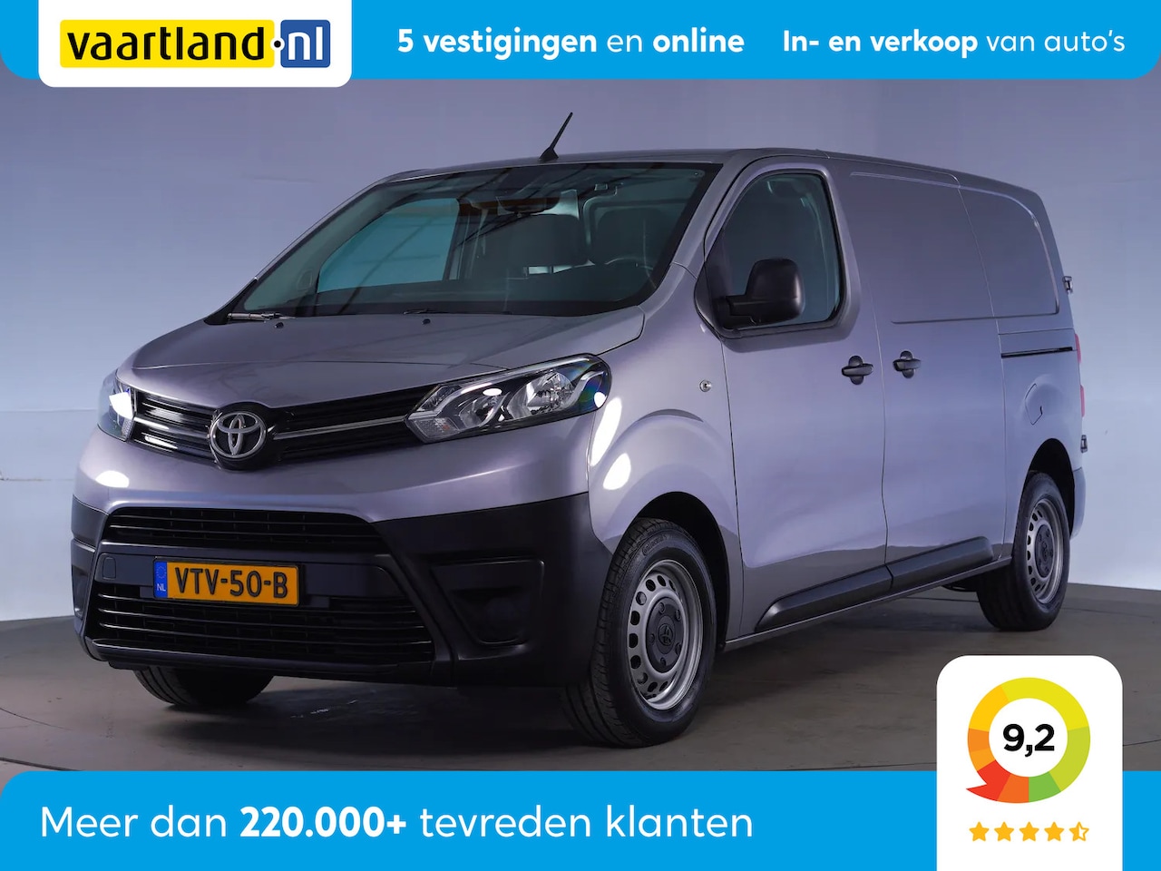 Toyota ProAce Worker - 2.0 D-4D Live [Automaat, BTW, Parkeersensoren] - AutoWereld.nl