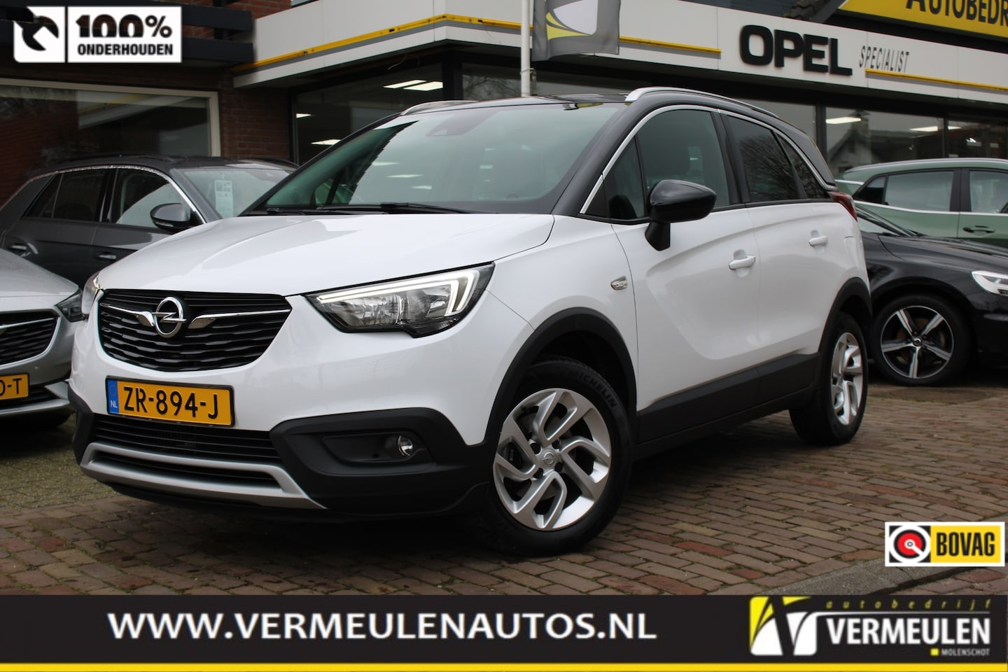 Opel Crossland X - 1.2 Turbo 110PK Innovation Automaat + 16"/ Navi/ Clima/ Cruise/ Winterpakket/ CarPlay/ NL - AutoWereld.nl