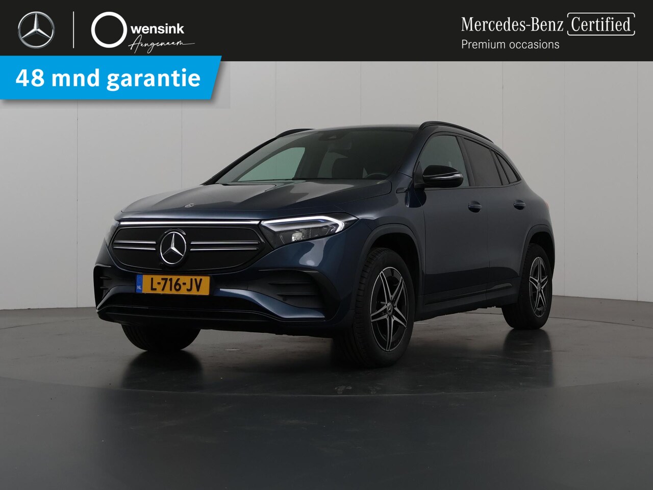 Mercedes-Benz EQA - 250 Business Solution AMG 67 kWh | Night | Sfeerverlichting | Cruise control | Achteruitri - AutoWereld.nl