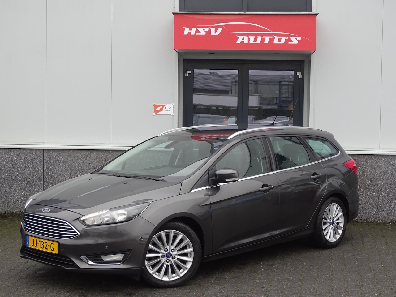 Ford Focus Wagon - 1.0 Titanium navi LM airco org NL - AutoWereld.nl