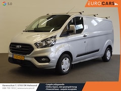 Ford Transit Custom - 131pk L2H1 Trend Trekhaak Airco Cruise control Parkeersensoren Dakdragers 3-Zits Euro6