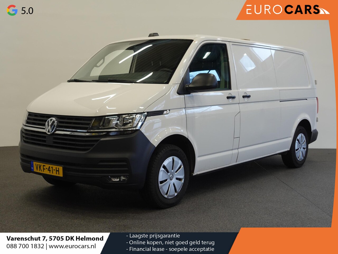 Volkswagen Transporter - 110pk L2H1 Executive 2x Schuifdeur Navigatie Cruisecontrol Airco - AutoWereld.nl