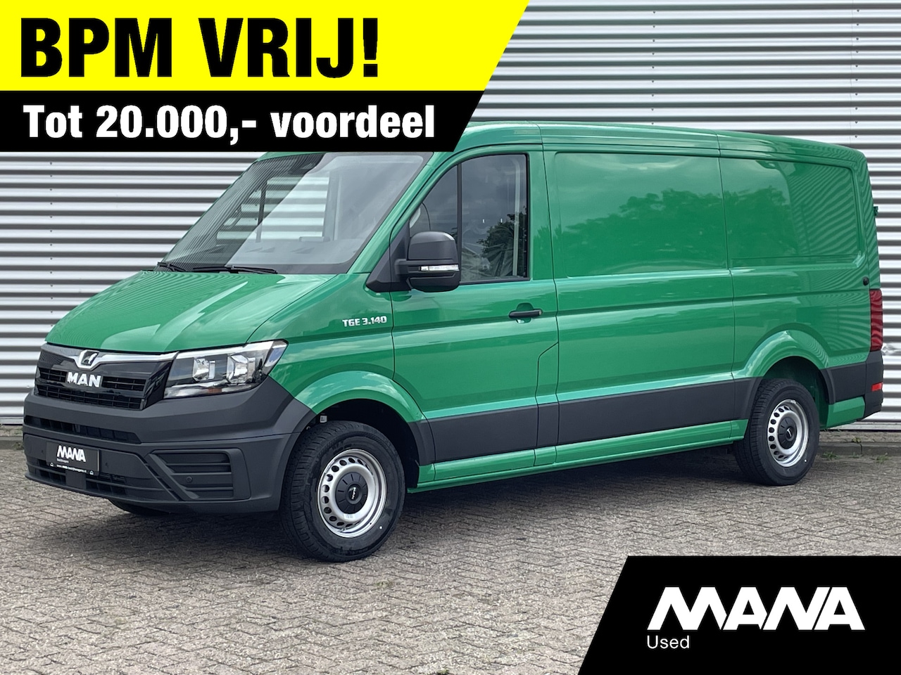 MAN TGE - 35 2.0 3.140 140PK L3H2 FACELIFT Automaat Car-Play Direct uit voorraad leverbaar - AutoWereld.nl