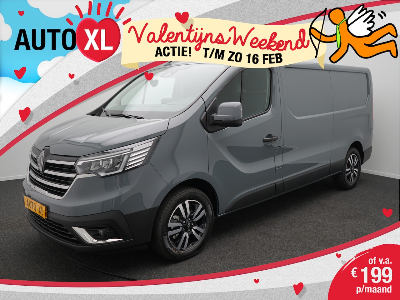 Renault Trafic - 2.0 170 PK T30 L2H1 Aut. Extra Camera Stoelverwarming Carplay - AutoWereld.nl