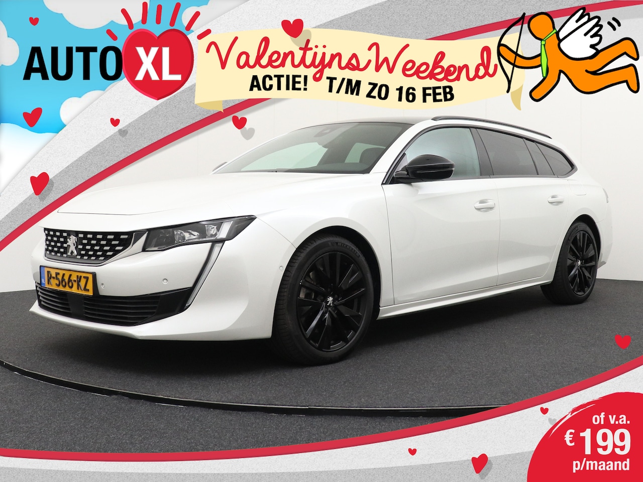 Peugeot 508 SW - 1.6 HYbrid GT Line Camera Dodehoek Adapt. Cruise LMV 18' - AutoWereld.nl