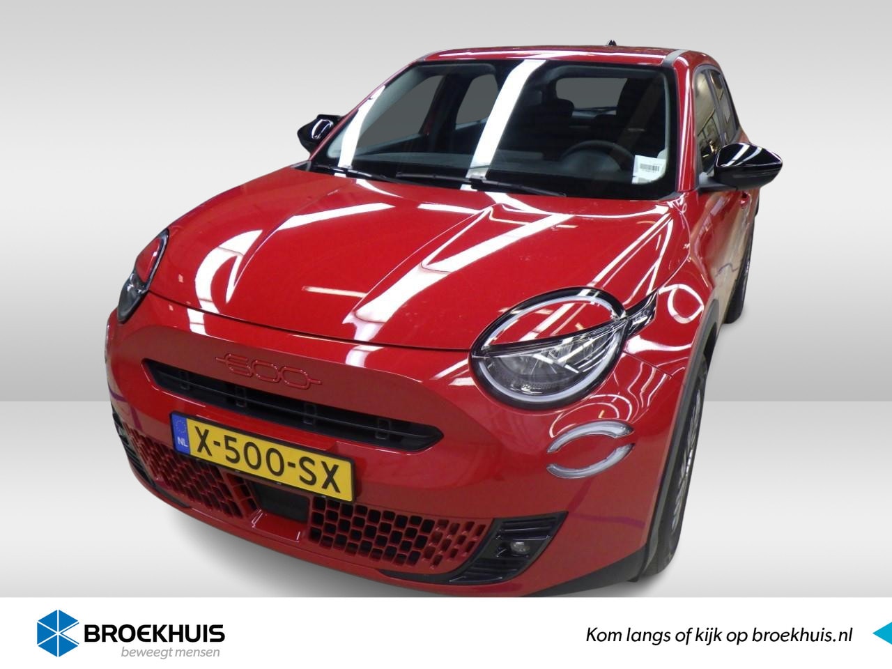 Fiat 600e - RED 54kWh 3 Fase Verwacht! | Navigatie by App | Full-LED | Apple Carplay | Android Auto | - AutoWereld.nl