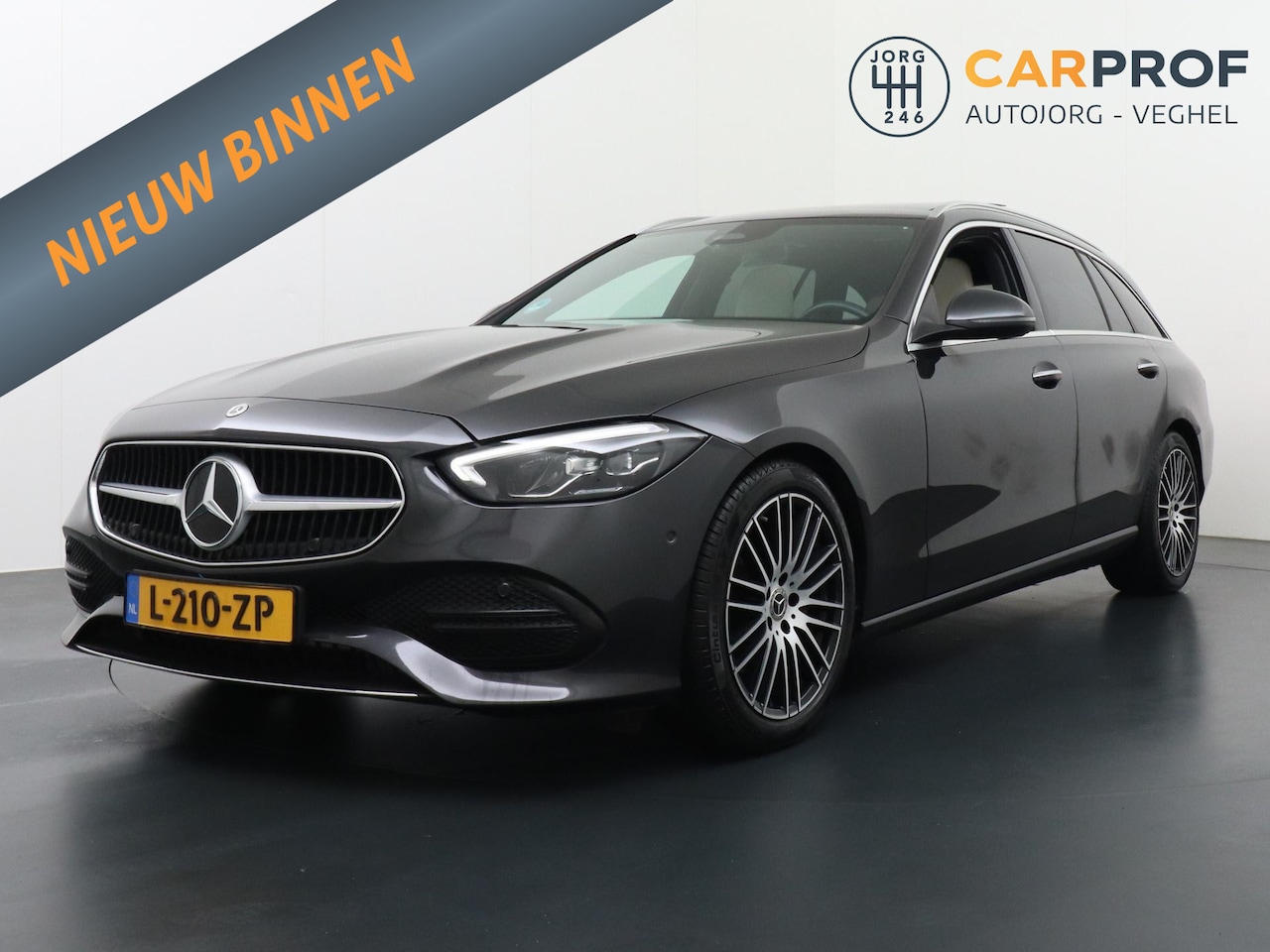 Mercedes-Benz C-klasse Estate - 200 Launch Edition Luxury Line Panoramadak ACC Leder Sfeer verlichting - AutoWereld.nl