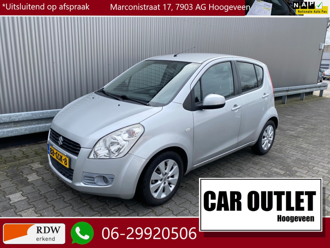 Suzuki Splash - 1.2 Exclusive Airco LM Nw APK --Inruil Mogelijk-- - AutoWereld.nl