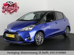 Toyota Yaris - 1.5 HYBRID BI-TONE SPECIAL EDITION NAVIGATIE.CLIMA.VEILIGHEIDS PACK. CAMERA GARANTIE TOT 2