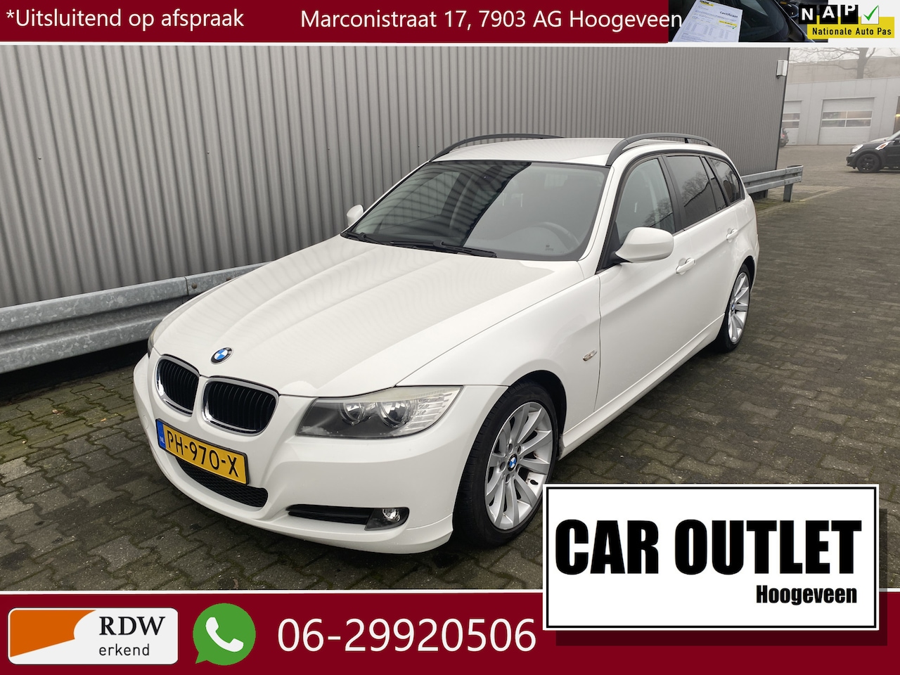 BMW 3-serie Touring - 320i Clima, Stoelvw, CC, PDC, LM, nw. APK – Inruil Mogelijk – - AutoWereld.nl