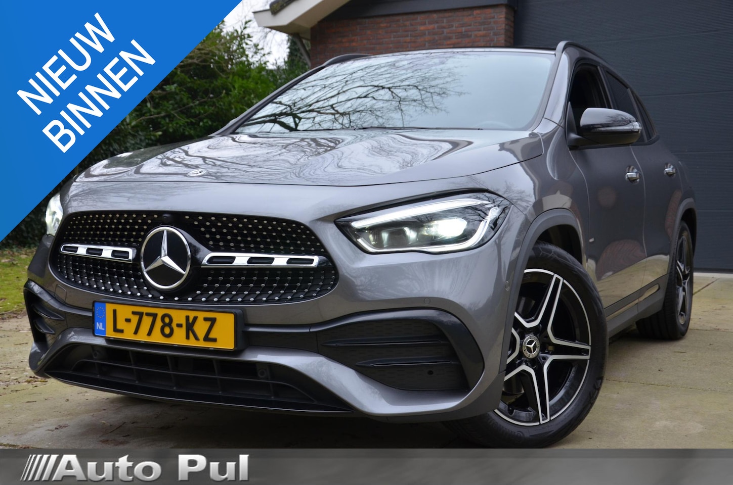 Mercedes-Benz GLA-Klasse - 180 Business Solution AMG Navi/Pdc/Ecc/Acteruitrijcamera/Panoramadak/Sfeerverlichting/Stoe - AutoWereld.nl