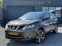 Nissan Qashqai - 1.2 Tekna 2e Eigenaar, Navi, Clima, Cruise, 360 Camera, Trekhaak, Leder, N.A.P, APK bij Af