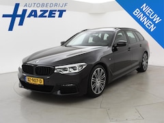 BMW 5-serie Touring - 520i 184 PK M-SPORT H.E. AUT. *ALMANDINBRAUN* + PANORAMA | NAPPA LEDER | HEAD-UP | 19 INCH