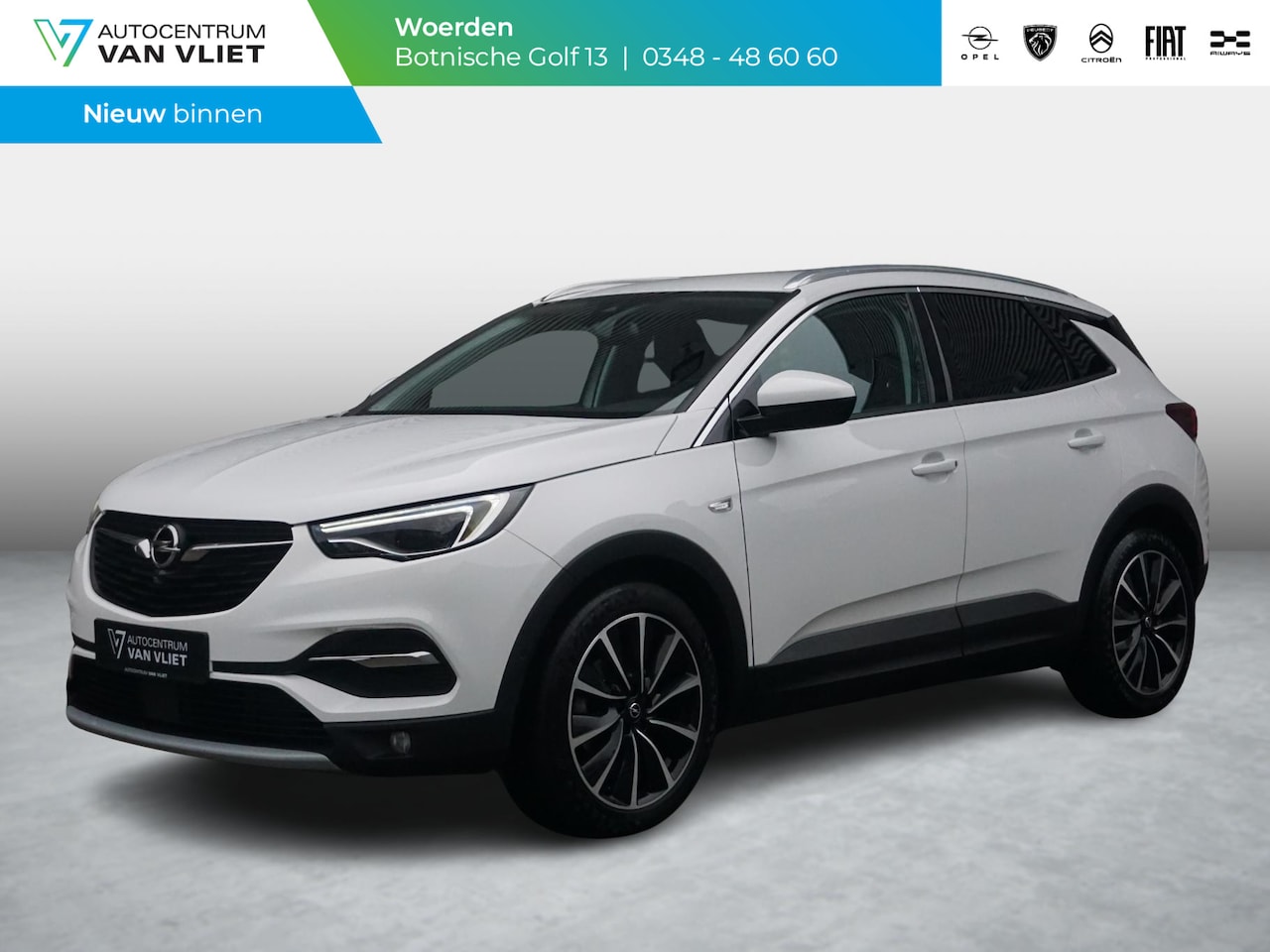 Opel Grandland X - 1.2 Turbo Ultimate Trekhaak | Leder interieur - AutoWereld.nl