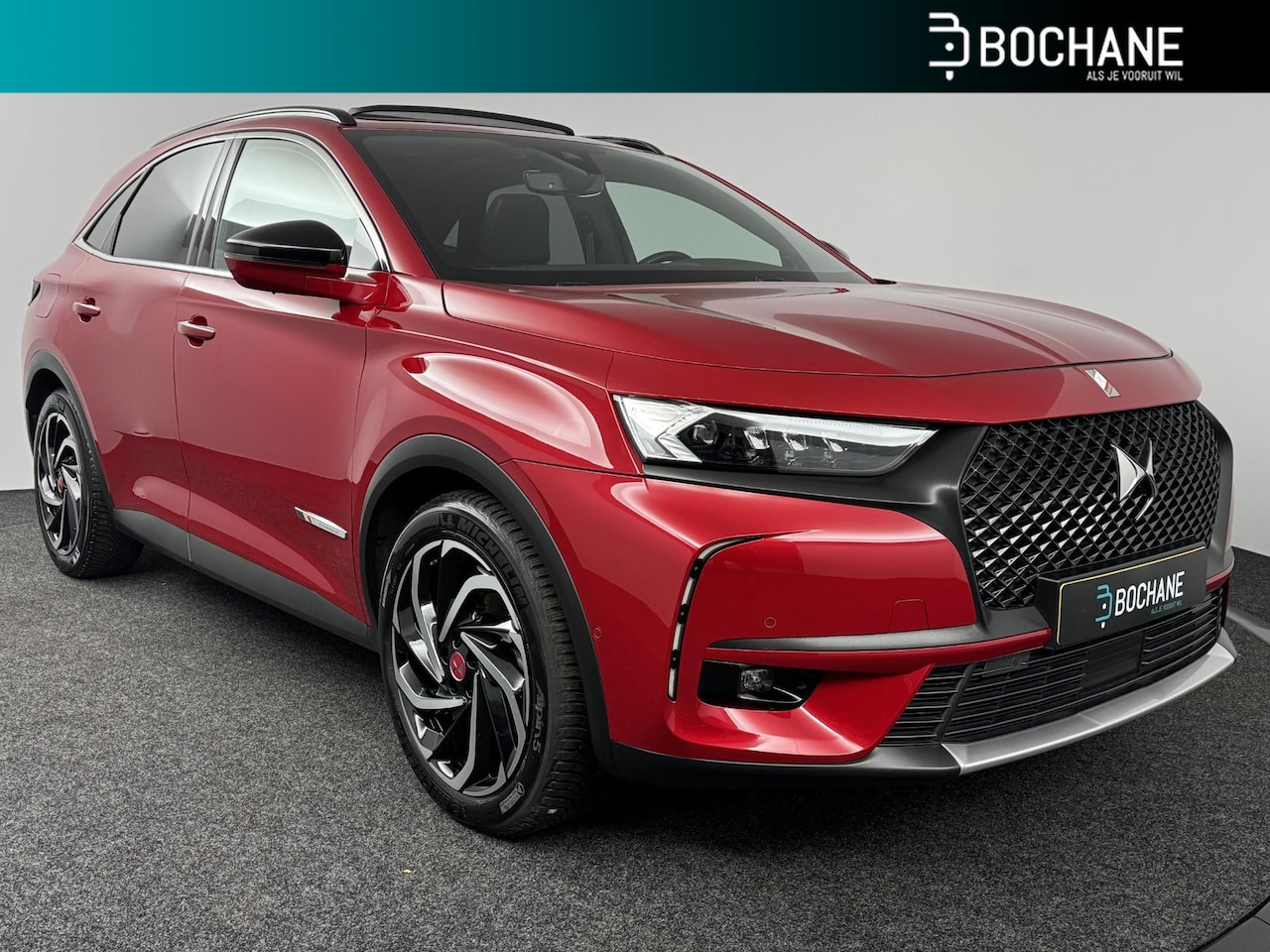 DS 7 Crossback - E-Tense 4x4 300pk Performance Line | Panoramadak | Focal Audio | Trekhaak | - AutoWereld.nl