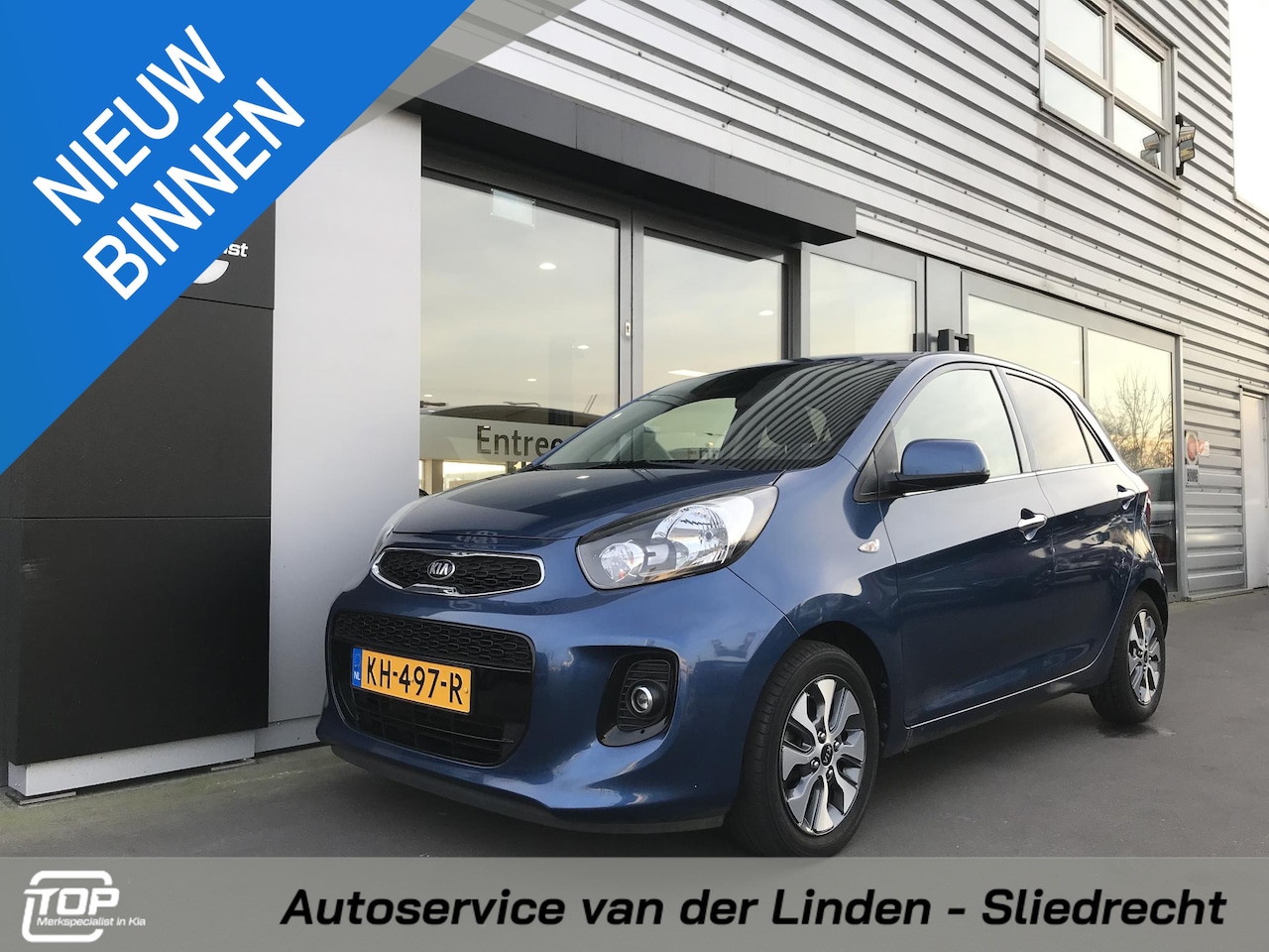 Kia Picanto - 1.0 ComfortPlusLine Navigator lage KM! Kia Picanto 1.0 CVVT ComfortPlusLine Navigator - AutoWereld.nl