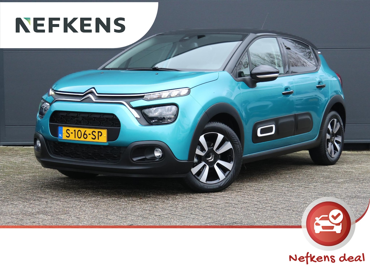 Citroën C3 - 1.2 110 pk Automaat Feel Edition | Keyless Entry | Climate control | Navigatie | Lichtmeta - AutoWereld.nl