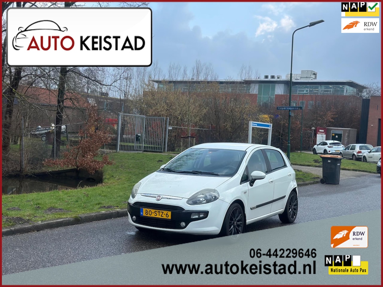 Fiat Punto Evo - 1.3 M-Jet DYNAMIC 5-DEURS AIRCO/LM- VELGEN! EXPORT! - AutoWereld.nl