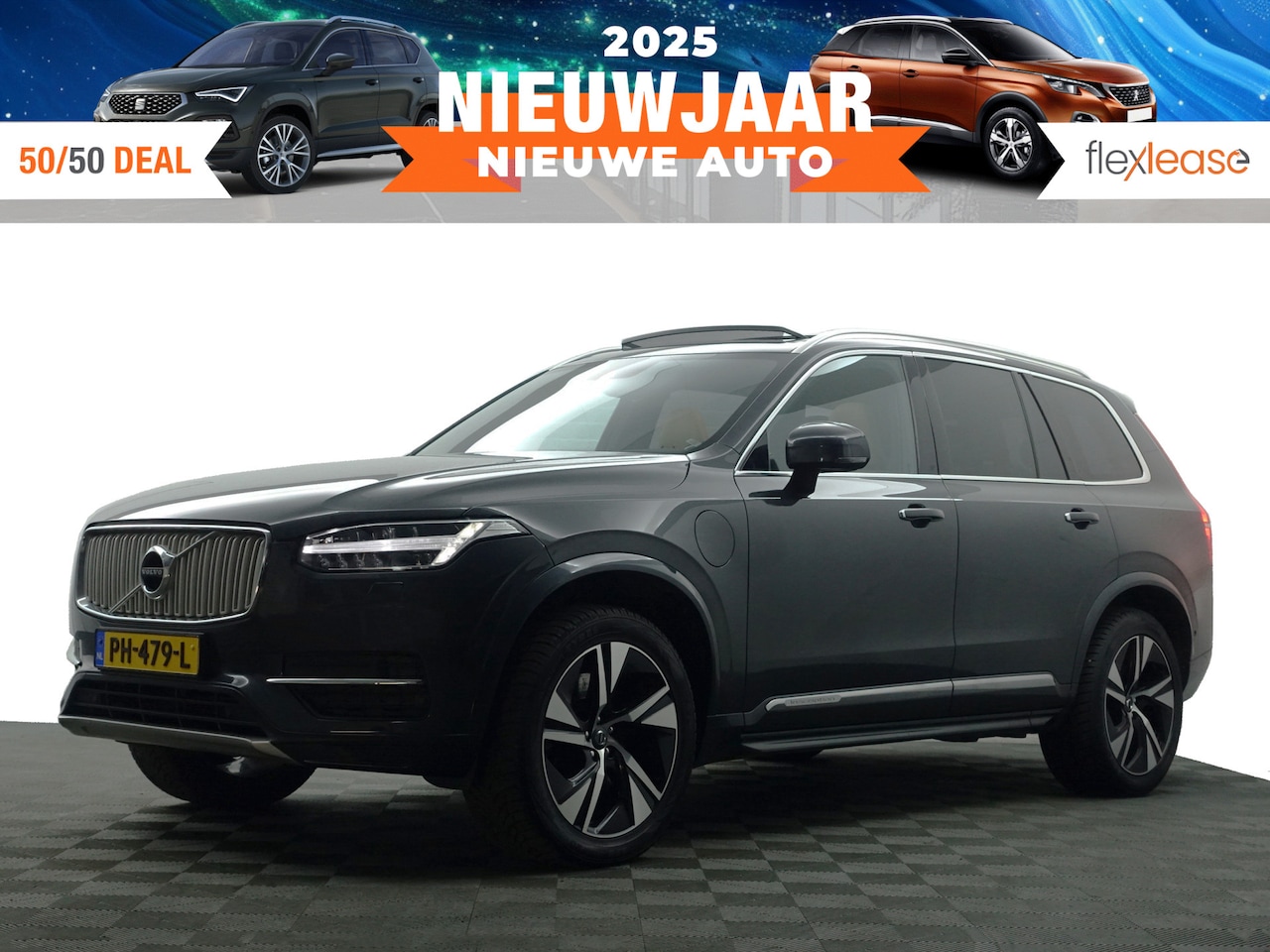 Volvo XC90 - 2.0 T8 Twin Engine AWD Inscription- 7 Pers, Panoramadak, Stoelventilatie, Stuur/Stoelverwa - AutoWereld.nl