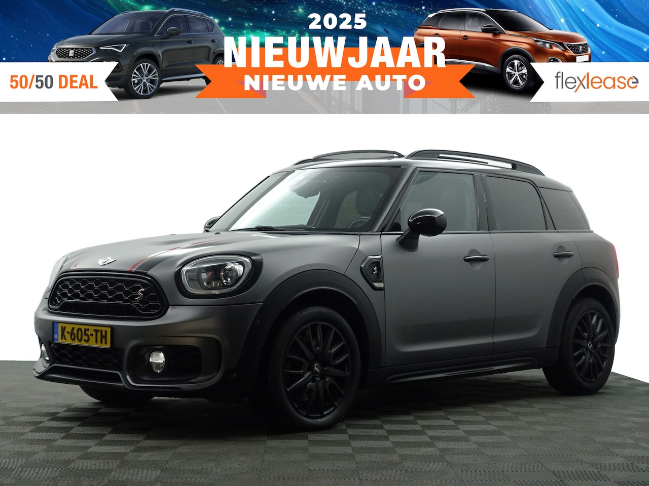 MINI Countryman - Mini 2.0 Cooper S 192pk John Cooper Works Aut- Two Tone, Panoramadak, Sfeerverlichting, Ad - AutoWereld.nl