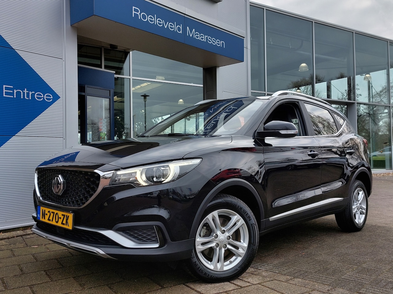 MG ZS - EV Comfort 45 kWh | Navi | Apple Carplay+Android Auto | Airco | Adap. Cruise | Bluetooth C - AutoWereld.nl