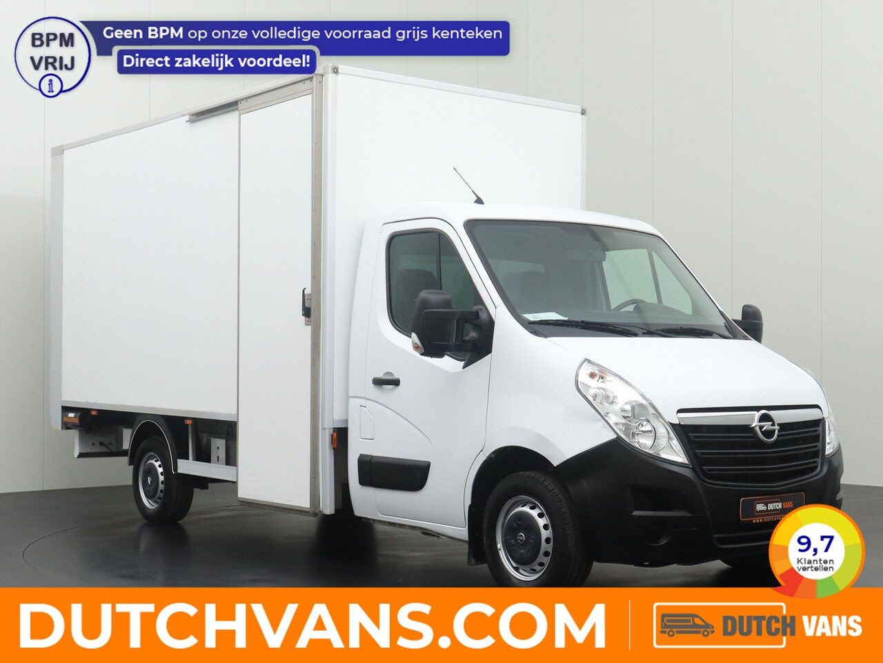 Opel Movano - 2.3CDTI 130PK Bakwagen+Laadklep | Navigatie | Zijinstap | Airco - AutoWereld.nl