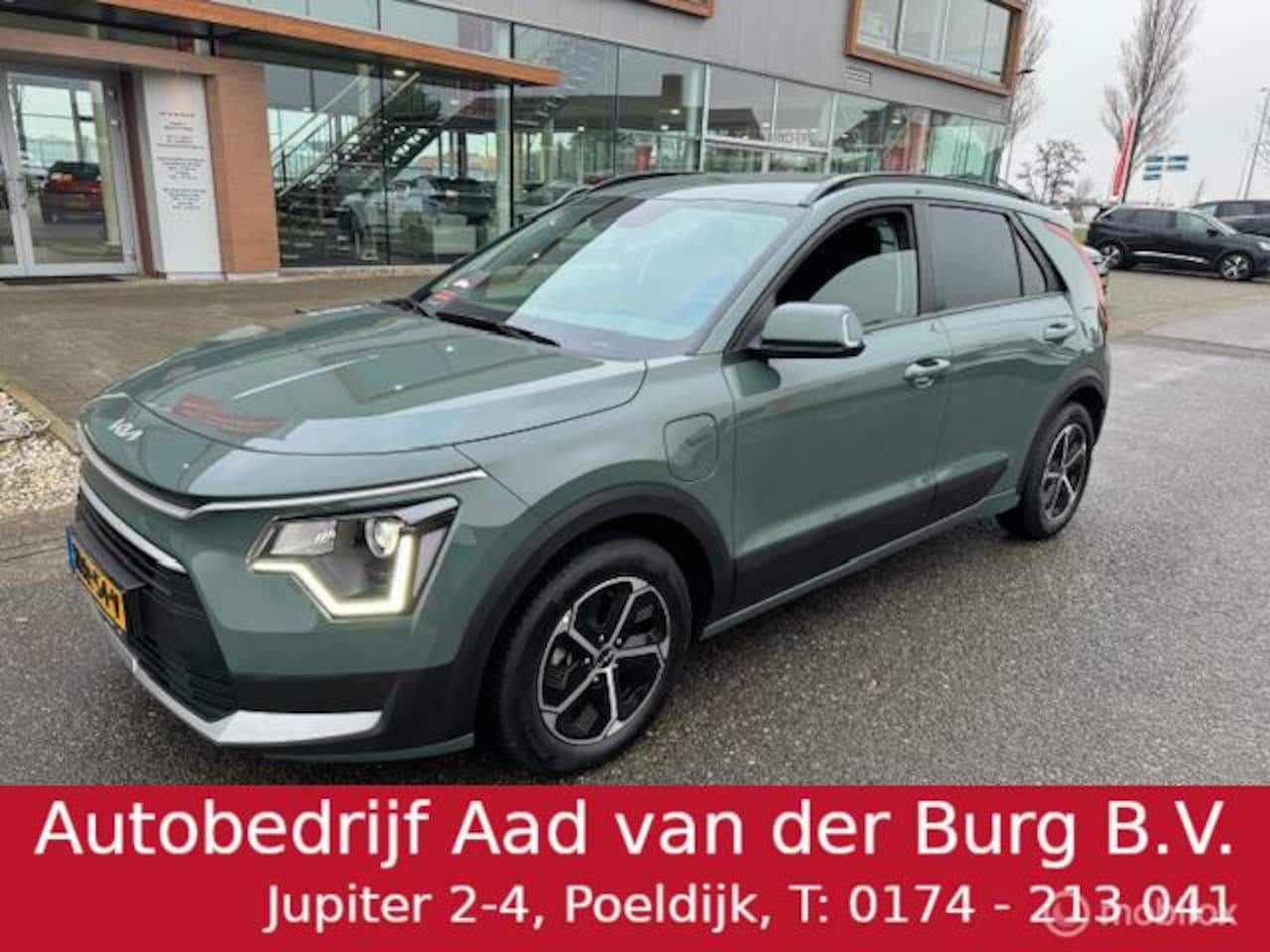 Kia Niro - 1.6 GDi PHEV DynamicLine / Plug-in Hybride / Volledig elektrisch rijden 55 km / Apple Carp - AutoWereld.nl