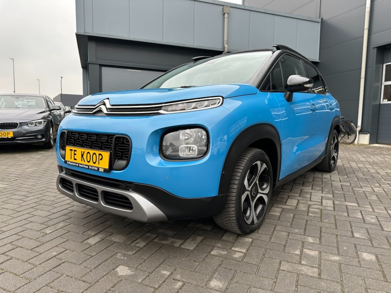 Citroën C3 Aircross - 1.2 PureTech Shine Automaat, Blauw, 1e eigenaar, dealer onderhou - AutoWereld.nl