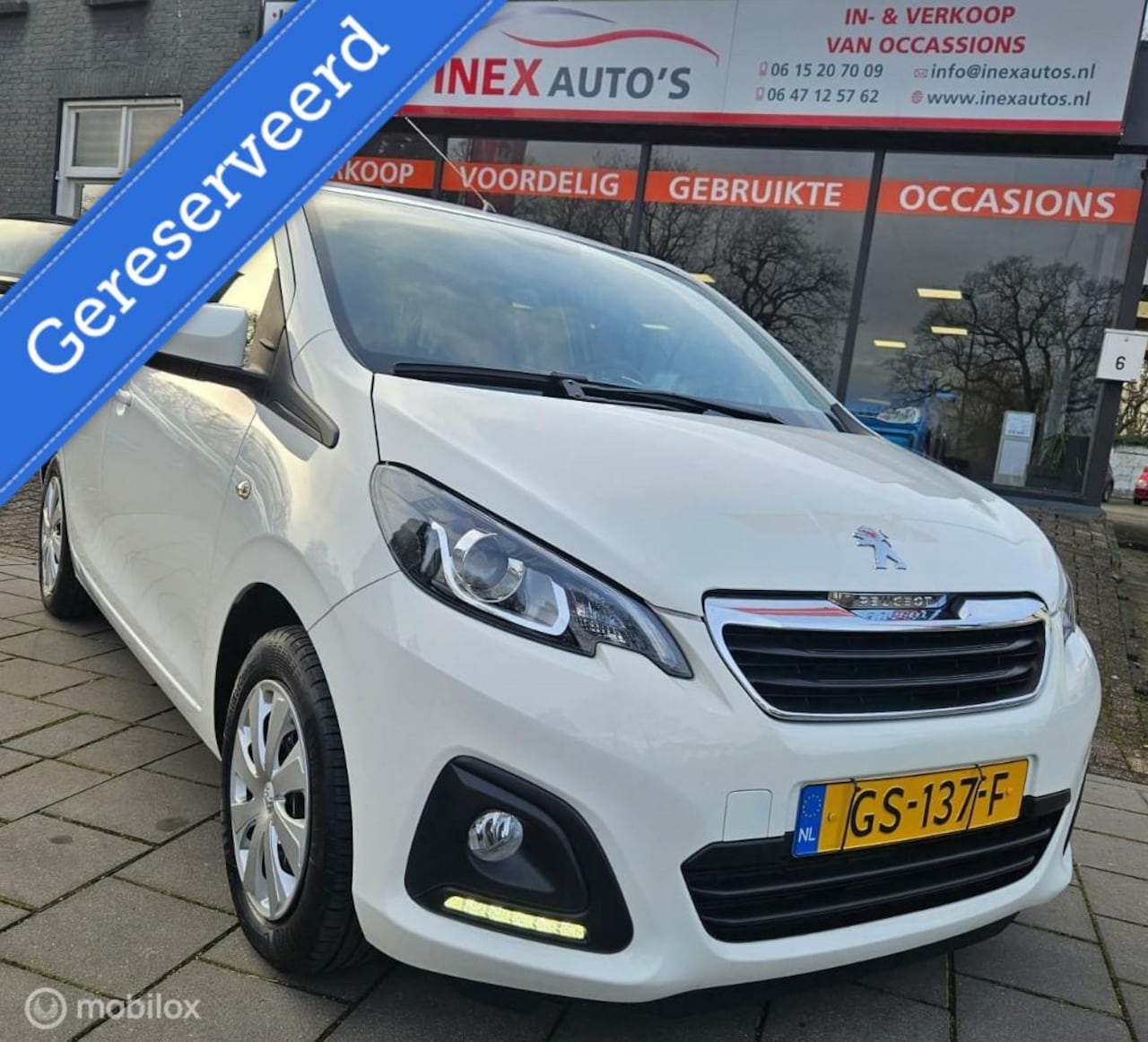 Peugeot 108 - 1.0 e-VTi Active TOP! Airco NL Auto Slechts 13Dk Dealer onderhouden - AutoWereld.nl