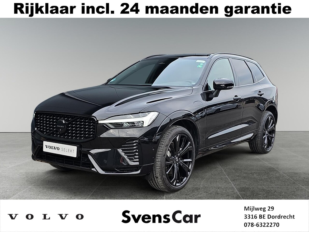 Volvo XC60 - 2.0 T8 Plug-in hybrid AWD Plus Black Edition | Trekhaak | Harman/Kardon Audio | Voorruitve - AutoWereld.nl