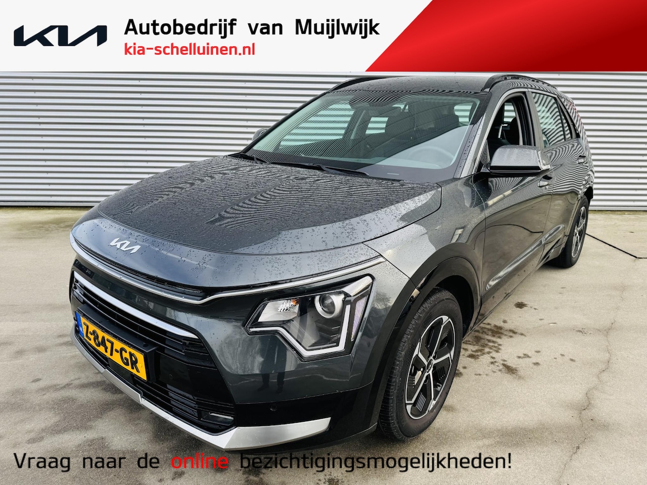 Kia Niro - 1.6 GDi Hybrid DynamicLine Keyless | Navi | Camera | Cruise - AutoWereld.nl