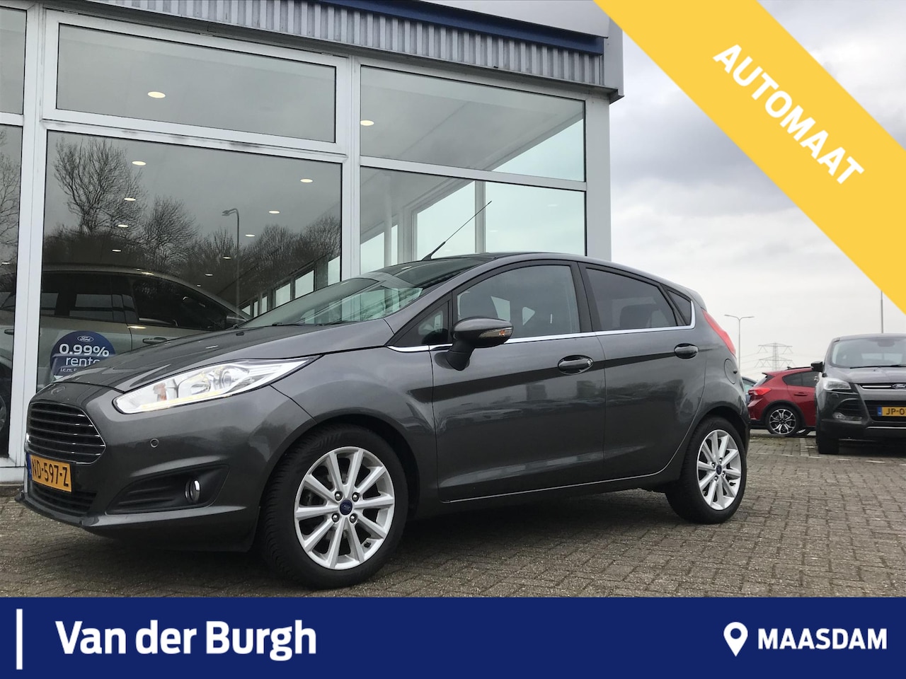 Ford Fiesta - Titanium 1.0 EcoBoost 100pk PowerShift automaat - AutoWereld.nl