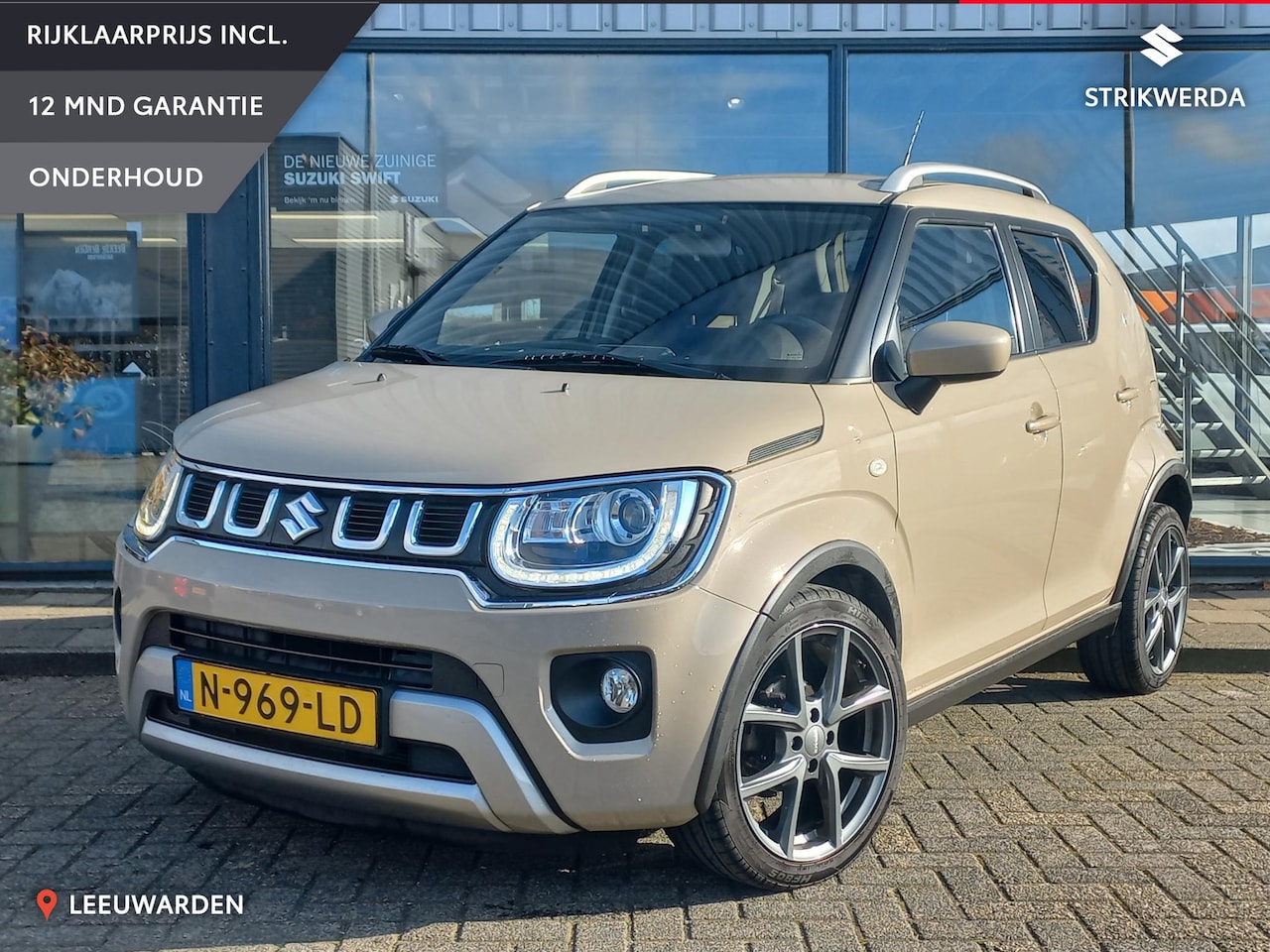 Suzuki Ignis - 1.2 Smart Hybrid Select Navigatie/ Trekhaak - AutoWereld.nl