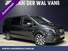 Mercedes-Benz Vito - 116 CDI 164pk Automaat L2H1 Dubbele Cabine Euro6 Fabrieksgarantie Airco | 2x zijdeur | Cam