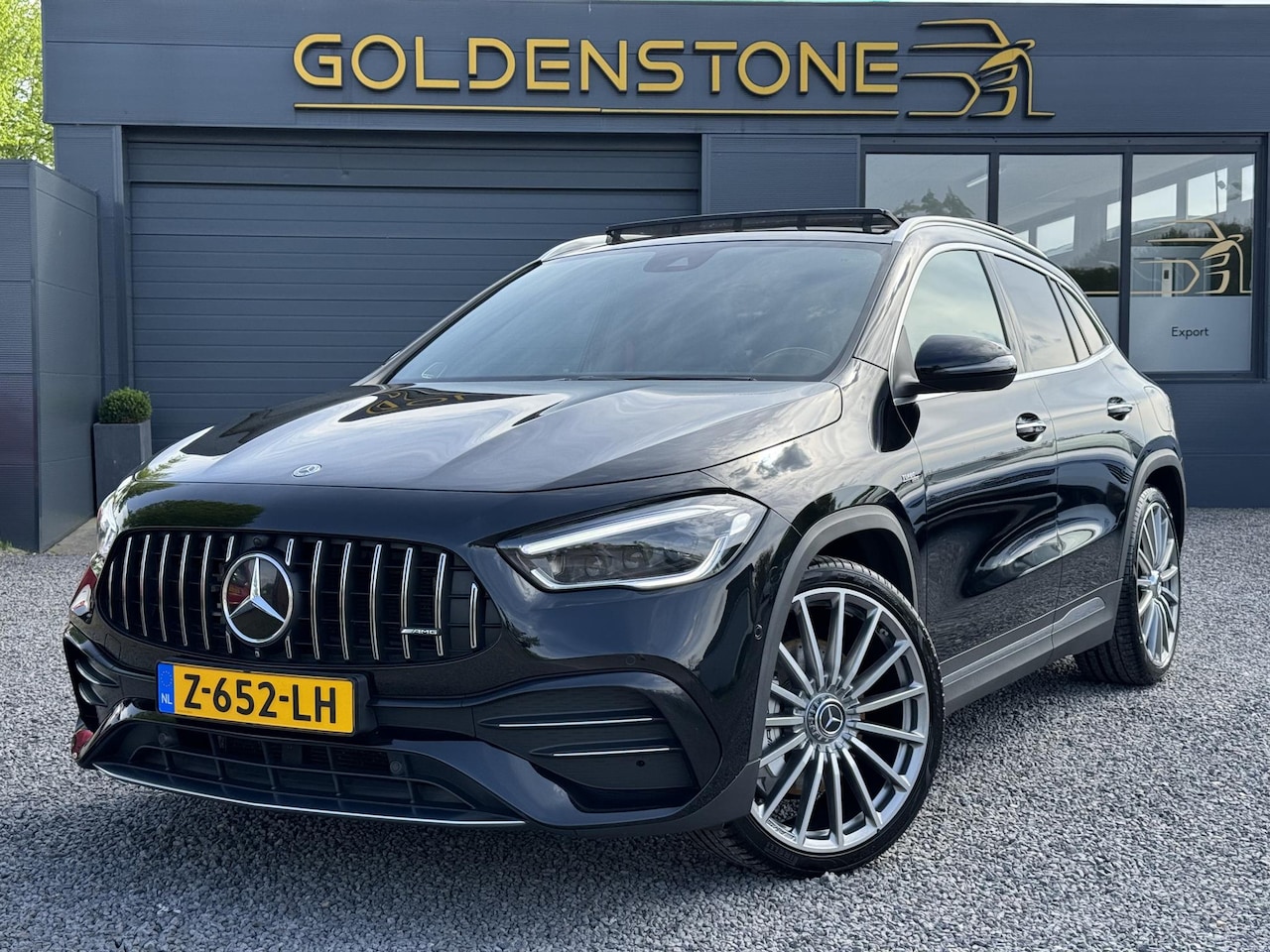 Mercedes-Benz GLA-Klasse - AMG 35 4MATIC 1e Eigenaar,Burmester Soundsystem,Panoramadak,Trekhaak,Kuipstoelen,Ambient L - AutoWereld.nl