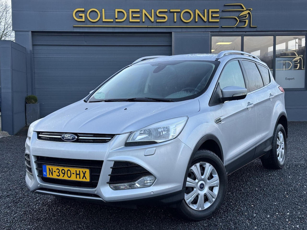 Ford Kuga - 1.6 Titanium Plus 1e Eigenaar,Halfleder,Clima,Cruise,Pdc,6 Bak,Stoelverwarming,Apk tot 11- - AutoWereld.nl