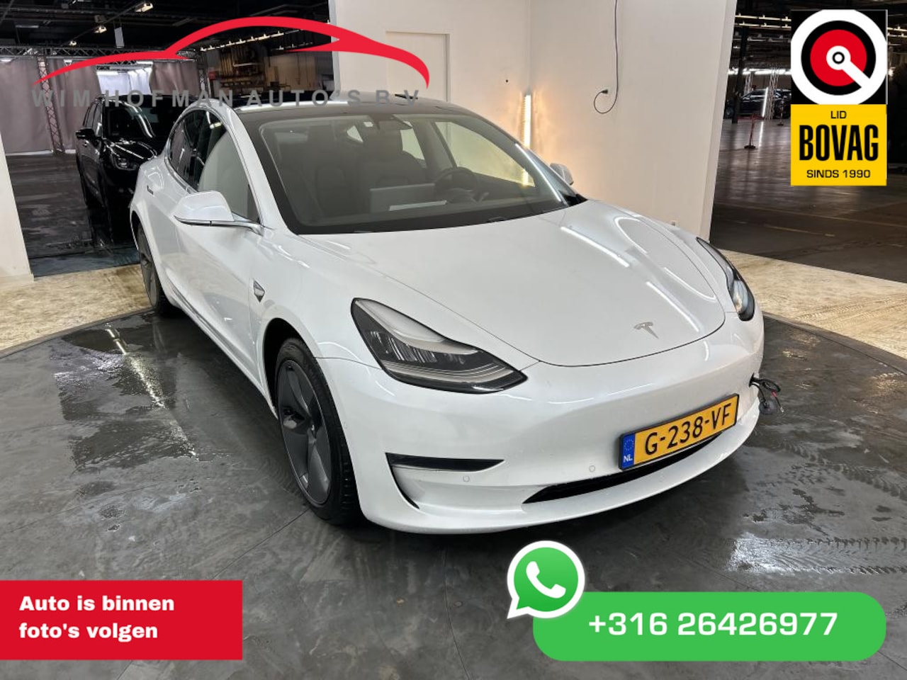 Tesla Model 3 - Long Range RWD Long Range AWD 75 kWh Autopilot FSD Comp Camera Leder Panodak - AutoWereld.nl