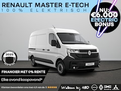 Renault Master E-Tech - Gesloten Bestel L2H2 T35 Electric 140 Long Range 1AT Advance | C-Shape LED dagrijverlichti