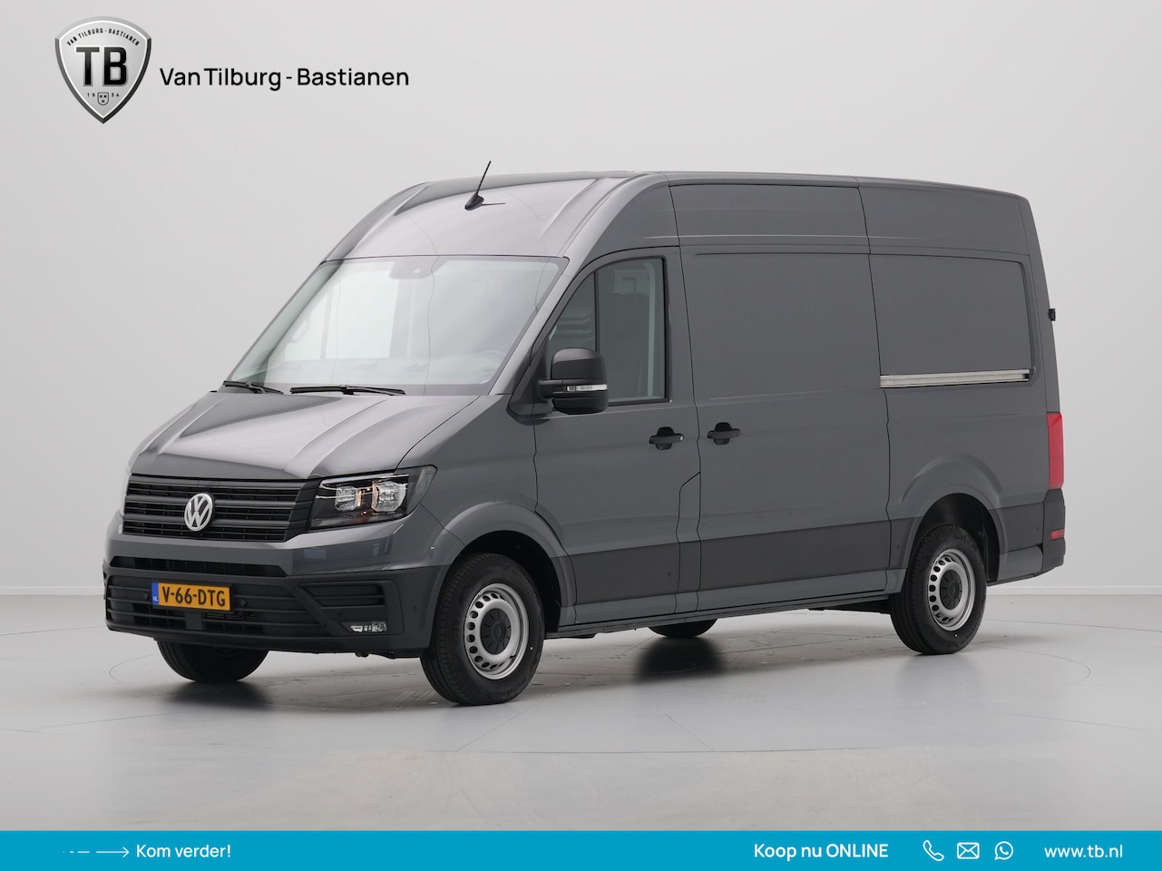 Volkswagen Crafter - 30 2.0 TDI 140pk DSG L3H3 Highline Navigatie Camera Led DAB - AutoWereld.nl