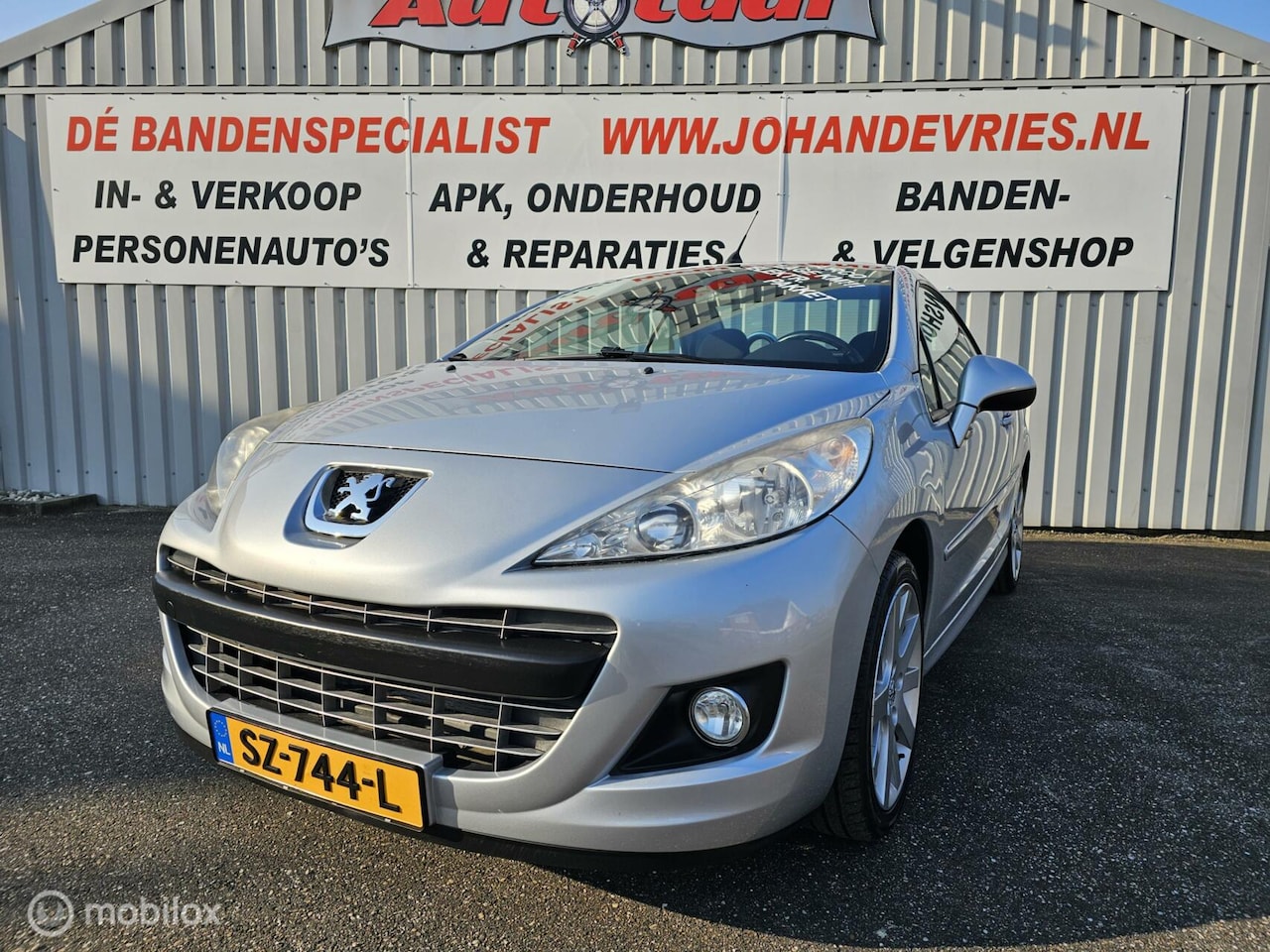 Peugeot 207 CC - 1.6 VTi Noir & Blanc I Clim.-contr. I Lage km"s! - AutoWereld.nl