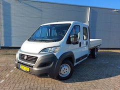 Fiat Ducato - 35H 2.3 MultiJet L3H1 DC 6 Zitplaatsen, prijs is ex btw, trekhaak, Open laadbak, Pick-up,