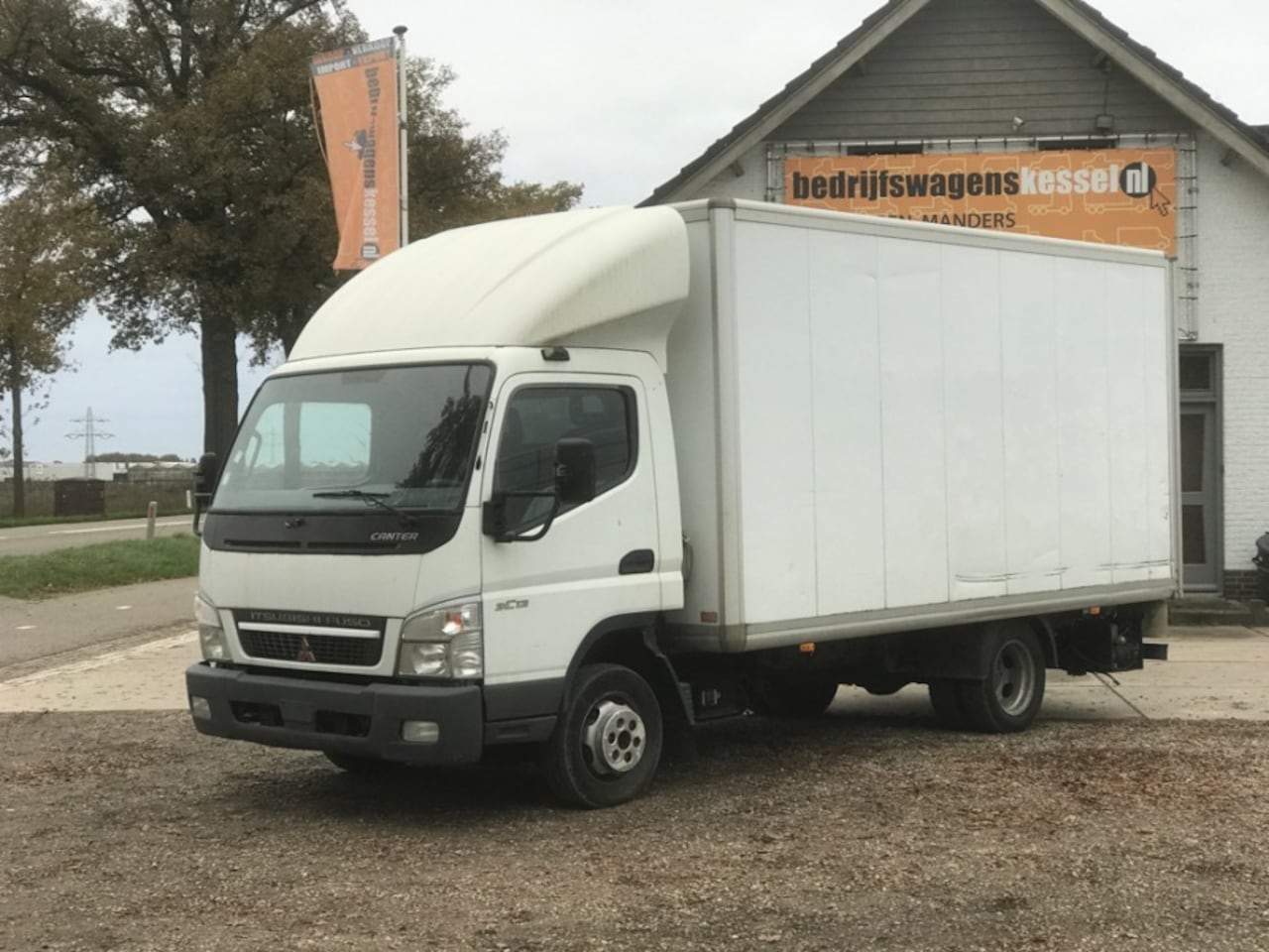 Mitsubishi Canter - FB83S Fuso 3C13 Euro 5 Koffer Bakwagen Laadklep Lift - AutoWereld.nl