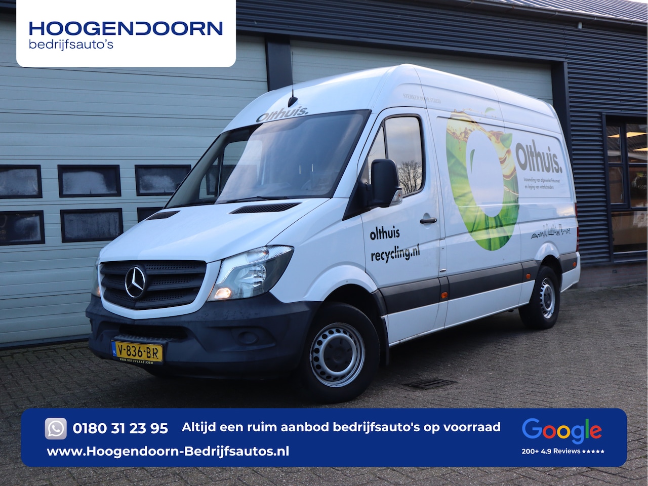 Mercedes-Benz Sprinter - 316 CNG Euro 6 L2H2 Automaat - Laadklep - Camera - AutoWereld.nl