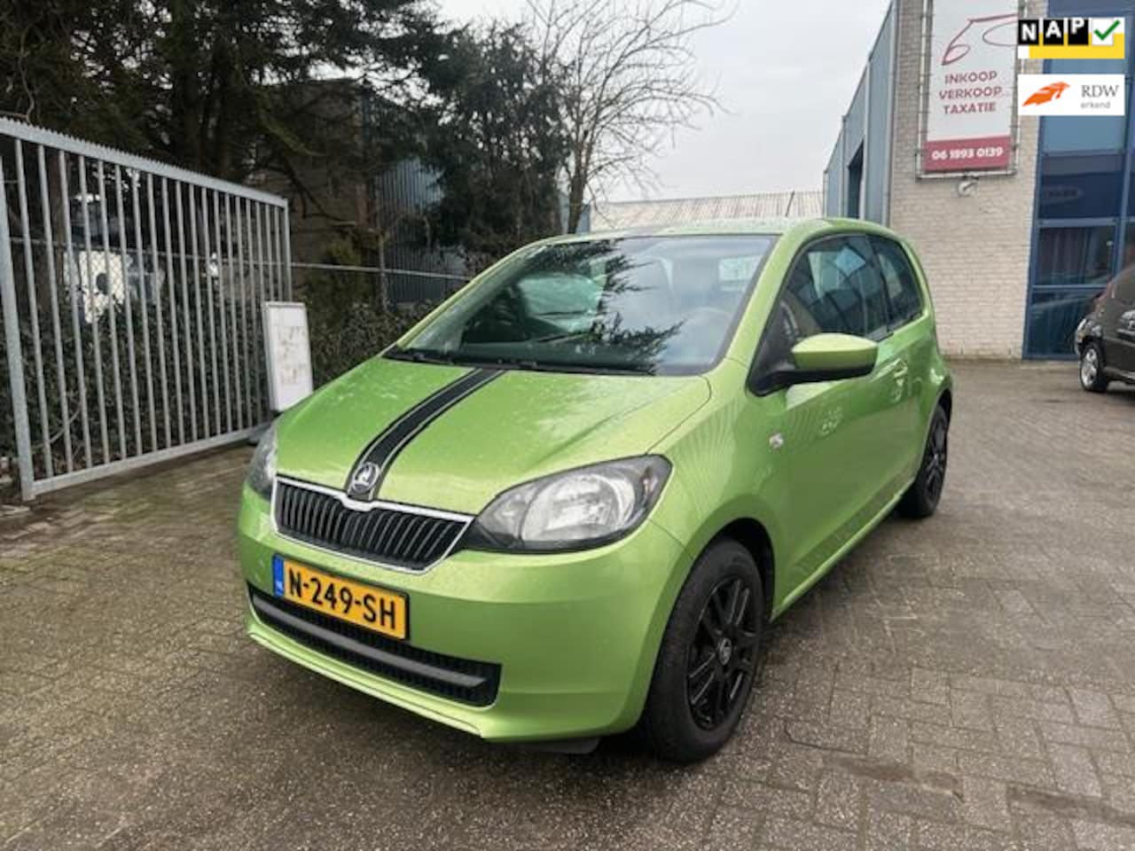 Skoda Citigo - 1.0 Greentech Active 1.0 Greentech Active, Airco, Apk 10/2025 - AutoWereld.nl