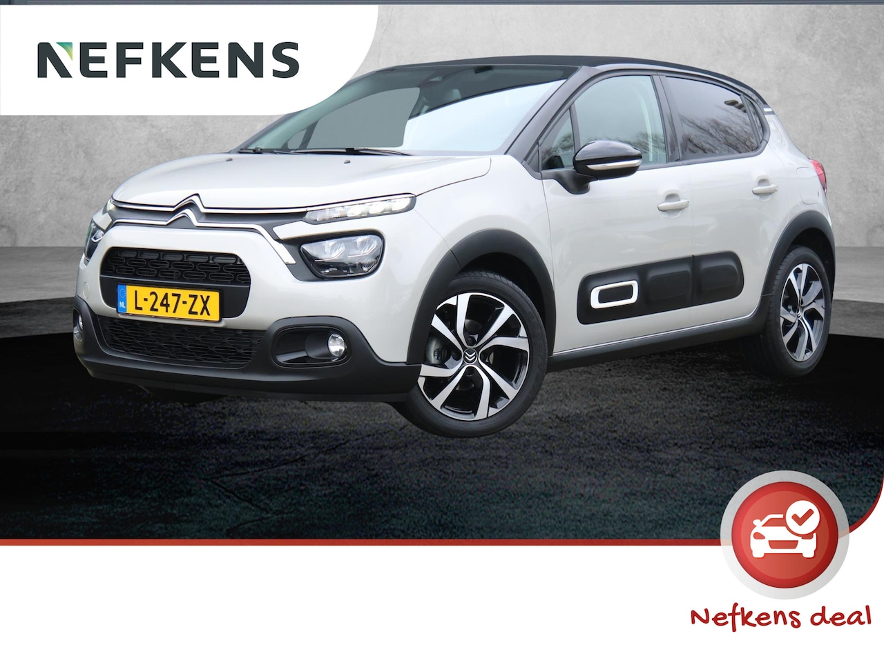 Citroën C3 - 1.2 110 pk Shine Automaat | Camera | Navigatie | Lichtmetalen velgen - AutoWereld.nl