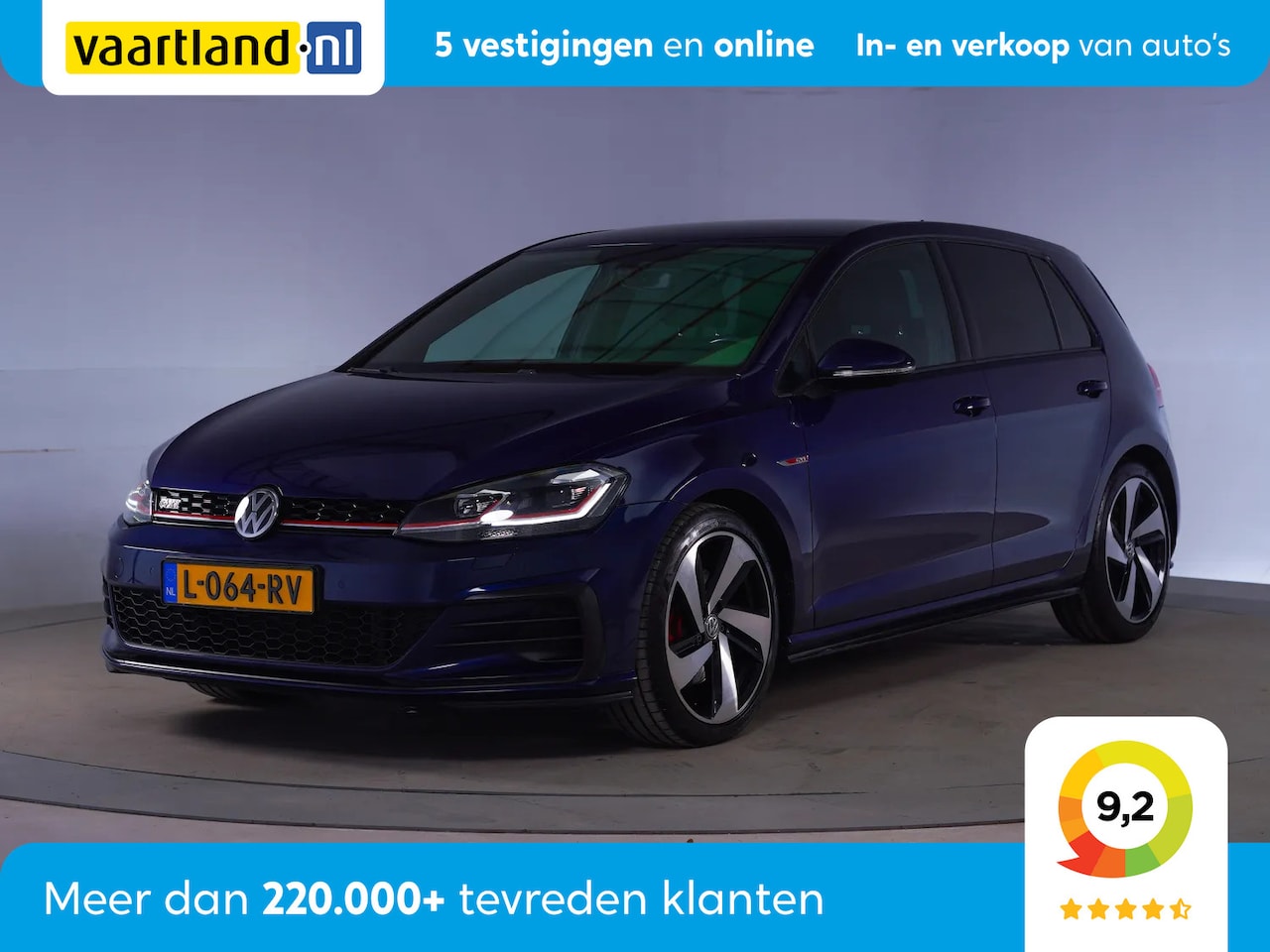 Volkswagen Golf - 2,0 GTI [ Adapt. Cruise Camera Virtual Dash. Navi ] - AutoWereld.nl